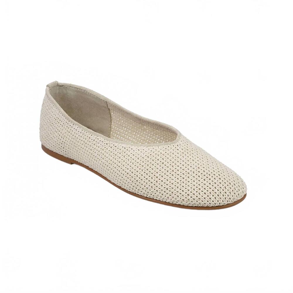 NEW MIA women's kinsley ballet flats in natural woven
